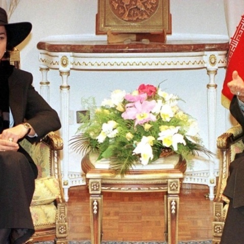 Η Βάσω Παπανδρέου στο Ιράν