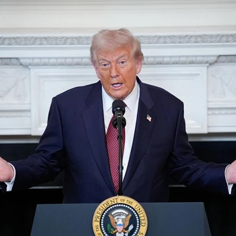 Ο πρόεδρος των ΗΠΑ, Ντόναλντ Τραμπ 