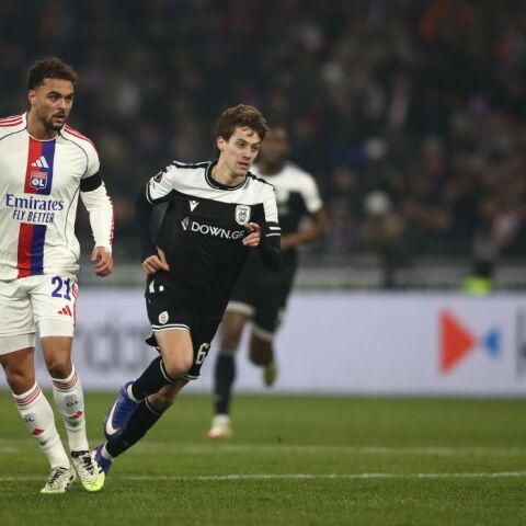 [384179] EUROPA LEAGUE 2025-2026 / ΛΙΟΝ - ΠΑΟΚ (ΝΑΣΟΣ ΣΙΜΟΠΟΥΛΟΣ / EUROKINISSI)