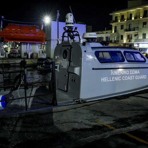 Ναυάγιο στη Χίο, λιμενικο