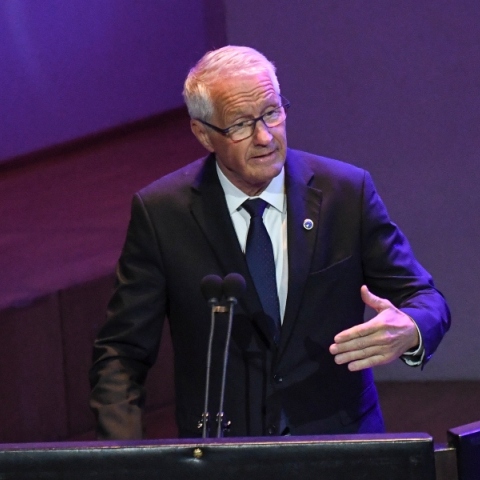 Ο πρώην πρόεδρος της Επιτροπής Νόμπελ και πρώην πρωθυπουργός της Νορβηγίας, Θόρμπγιορν Γιάγκλαντ