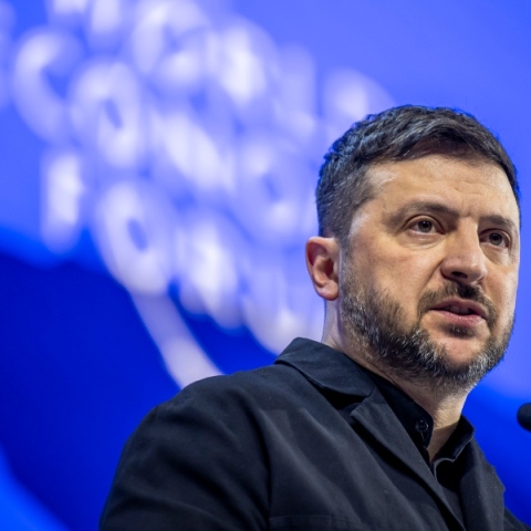 Ο πρόεδρος της Ουκρανίας Βολοντίμιρ Ζελένσκι