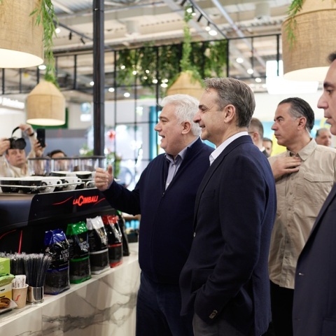 Επίσκεψη Μητσοτάκη στην HORECA 2026 - «Αισιοδοξία για την επόμενη τουριστική περίοδο, η οικονομία βρίσκεται σε ανάπτυξη»