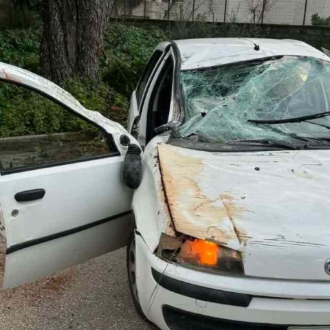 Τροχαίο στη Λούτσα