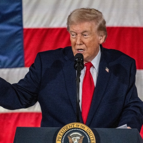 Ο πρόεδρος των ΗΠΑ, Ντόναλντ Τραμπ 
