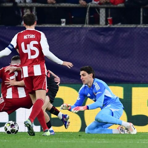 CHAMPIONS LEAGUE 2025-2026 / ΟΣΦΠ - ΛΕΒΕΡΚΟΥΖΕΝ (ΣΤΕΛΙΟΣ ΣΤΕΦΑΝΟΥ / EUROKINISSI)