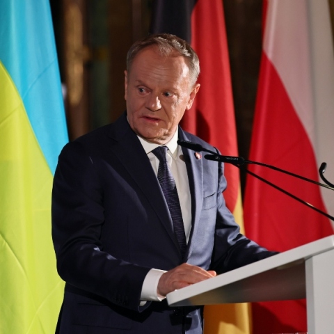 ο Πολωνός πρωθυπουργός Ντόναλντ Τουσκ 