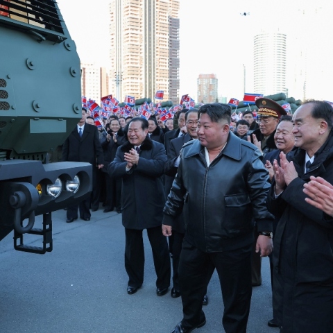 Ο ηγέτης της Βόρειας Κορέας Κιμ Γιονγκ Ουν 