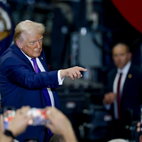 Ο πρόεδρος των ΗΠΑ, Ντόναλντ Τραμπ 