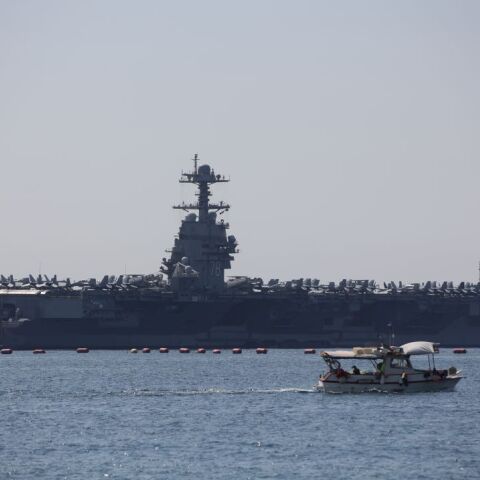 To αεροπλανοφόρο USS Gerald R. Ford