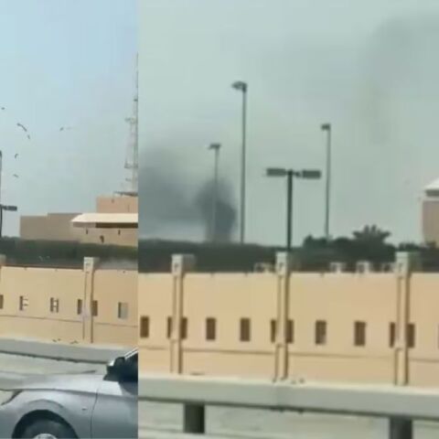 Η στιγμή που ο πύραυλος χτυπά την καρδιά του αμερικανικού στόλου στο Μπαχρέιν