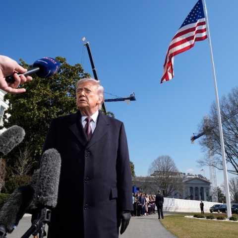 Ο πρόεδρος των ΗΠΑ, Ντόναλντ Τραμπ 