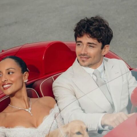 Ο λαμπερός πολιτικός γάμος του Λεκλέρ – Το ζευγάρι έκανε βόλτα με μια Ferrari Testarossa του 1957