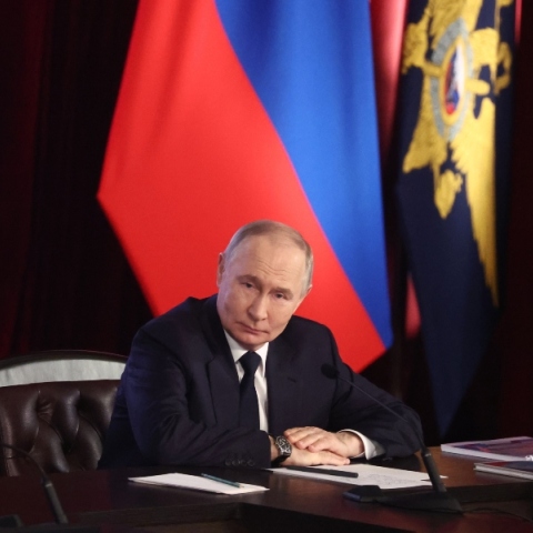 Ο πρόεδρος της Ρωσίας, Βλαντιμίρ Πούτιν