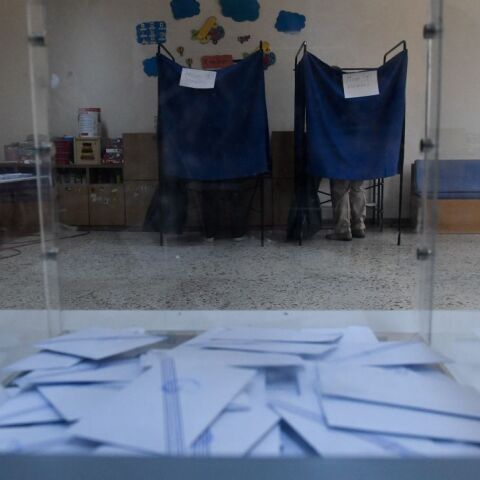 Κάλπη κατά τη διάρκεια ψηφοφορίας στις τελευταίες βουλευτικές εκλογές