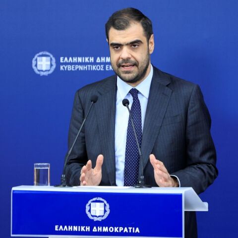 Ο κυβερνητικός εκπρόσωπος Παύλος Μαρινάκης