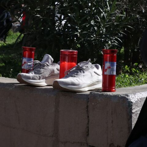 To σημείο του δυστυχήματος στην Πολίχνη