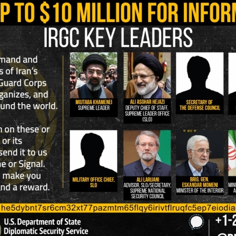 ΗΠΑ: Η Ουάσινγκτον επικήρυξε την ιρανική ηγεσία με αμοιβή ύψους 10 εκ. δολαρίων