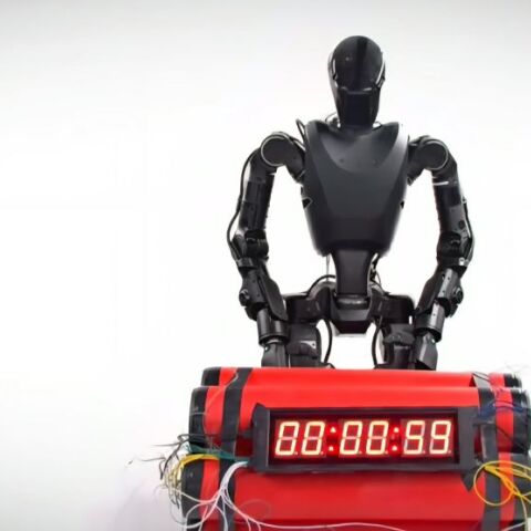 Ανθρωποειδές ρομπότ εξουδετερώνει βόμβα