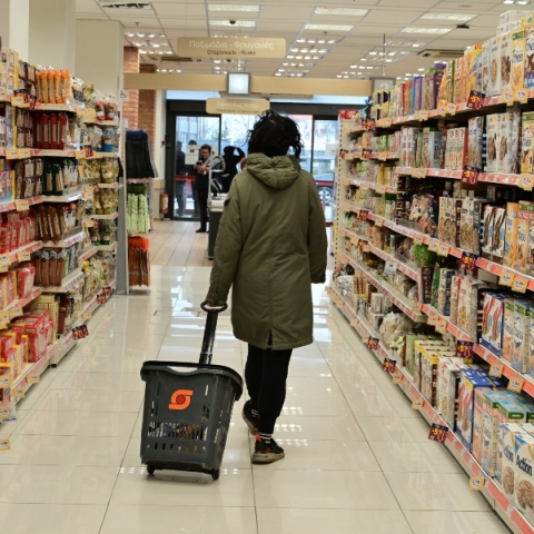 σουπερ μαρκετ, πελατης