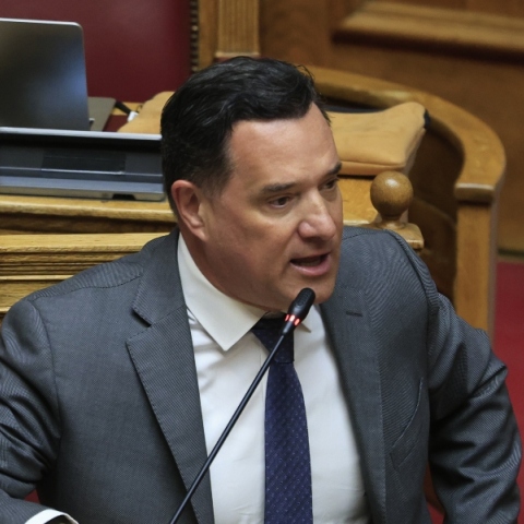 Ο υπουργός Υγείας Άδωνις Γεωργιάδης 