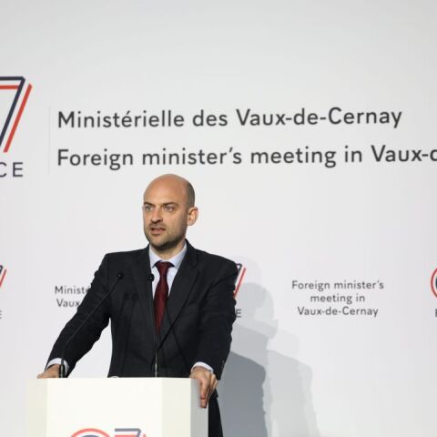 Ο Γάλλος Υπουργός Εξωτερικών Ζαν Νοέλ Μπαρό
