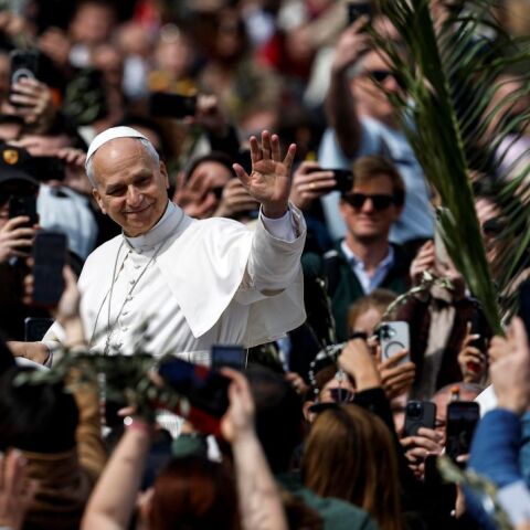 Ο πάπας Λέων ΙΔ' 