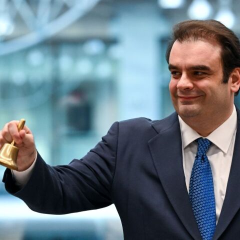 Ο Κυριάκος Πιερρακάκης στο Eurogroup