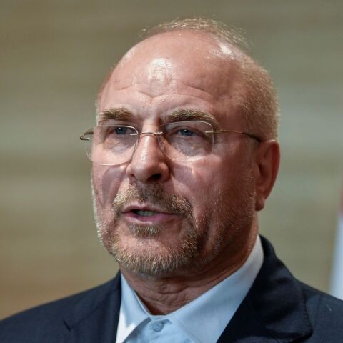 O πρόεδρος της βουλής του Ιράν, Μοχαμάντ Μπαγέρ Γαλιμπάφ