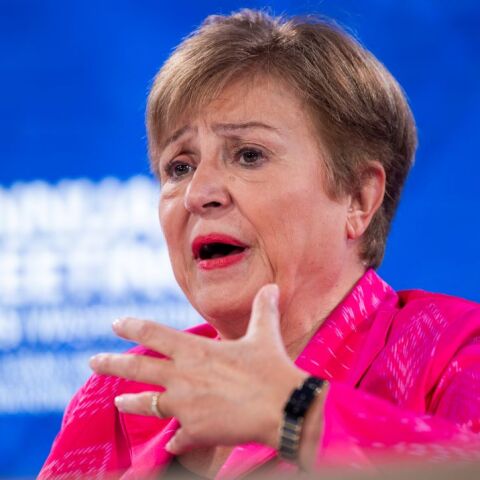 Η επικεφαλής του ΔΝΤ, Κρισταλίνα Γκεορκίεβα