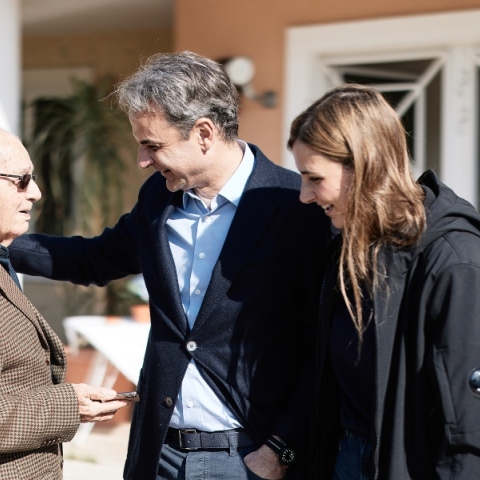 Μητσοτάκης: Στόχος μας να επισκευάσουμε όλα τα κτήρια του Γηροκομείου Αθηνών για τη φιλοξενία 500 ατόμων