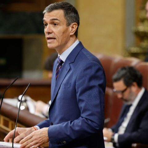 O Πέδρο Σάντσεθ στο ισπανικό κοινοβούλιο