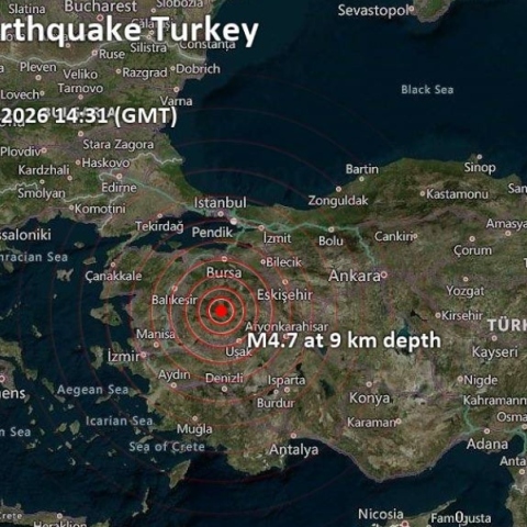 Τουρκία: Ισχυρός σεισμός στην Κιουτάχειας - Ταρακουνήθηκαν πολλές περιοχές