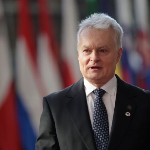 Ο πρόεδρος της Λιθουανίας, Γκιτάνας Ναουσέντα