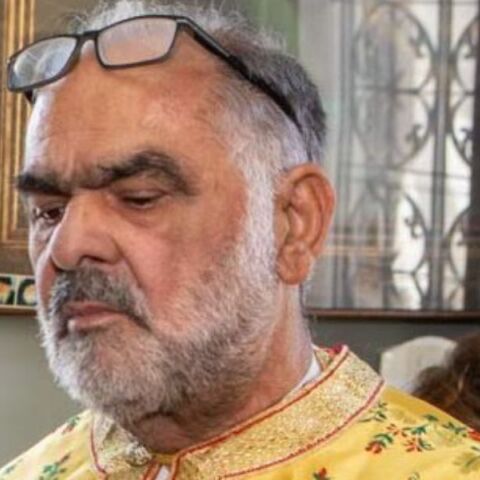 O πατέρας Σπυρίδων Τσιάκαλος