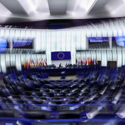 Η αίθουσα του Ευρωπαϊκού Κοινοβουλίου