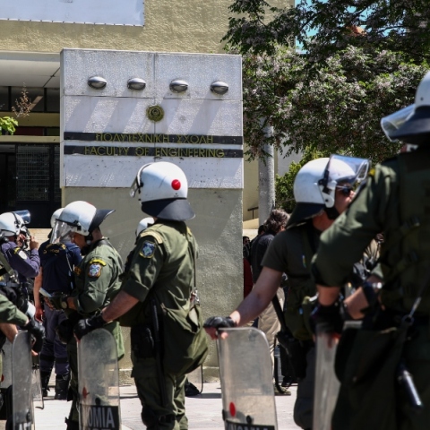 Η πρυτανεία του ΑΠΘ ζητάει την άμεση εφαρμογή του νόμου για τα επεισόδια στην Πολυτεχνική 