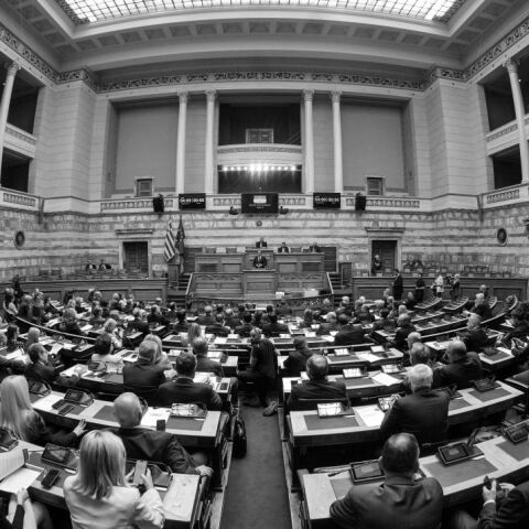 H συζήτηση στην Κοινοβουλευτική Ομάδα της ΝΔ