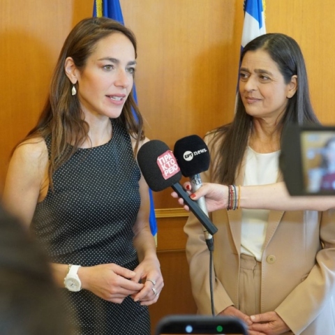 Μιχαηλίδου: Συνεργασία Ελλάδας - Κύπρου για το παιδί, την αναπηρία και την κοινωνική προστασία