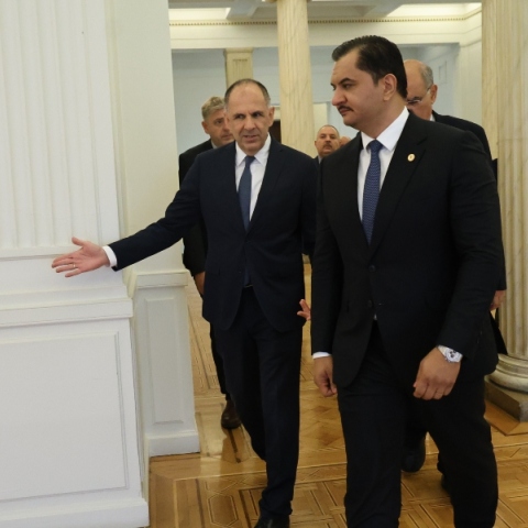 Συνάντηση Γεραπετρίτη με τον Σαντάμ Χαφτάρ: Ελλάδα και Αν. Λιβύη ενισχύουν τη συνεργασία τους