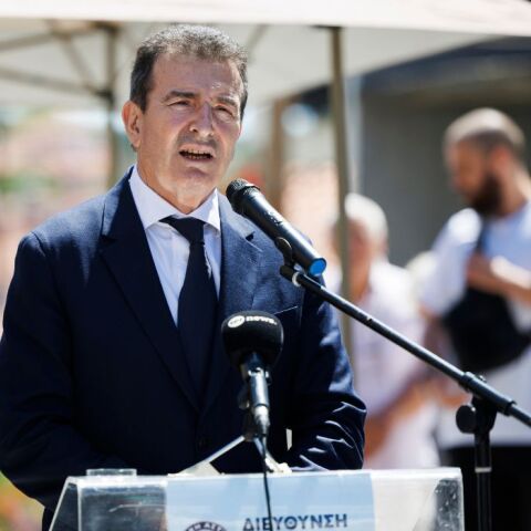 Η συγκινητική ανάρτηση Χρυσοχοΐδη για τον υπασπιστή του Γιώργο Βασιλάκη