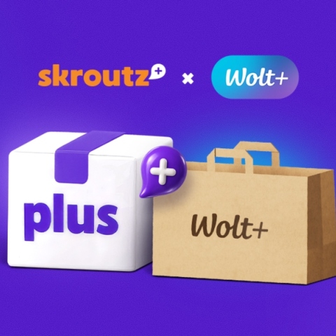 Στρατηγική συνεργασία Skroutz και Wolt για πιο εύκολες, γρήγορες και συμφέρουσες online αγορές