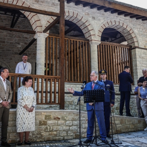 Ο Κωνσταντίνος Τασούλας εγκαινίασε τα Οθωμανικά Μνημεία στα Ιωάννινα, παρουσία της Λίνας Μενδώνη	