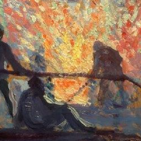 Μαξιμιλιέν Λους, «L’ Aciérie» (λεπτομέρεια)