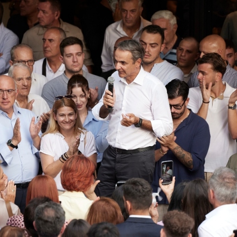 Μητσοτάκης από Κοζάνη: Η ΝΔ είναι η μόνη πολιτική δύναμη που εγγυάται σταθερότητα και προκοπή