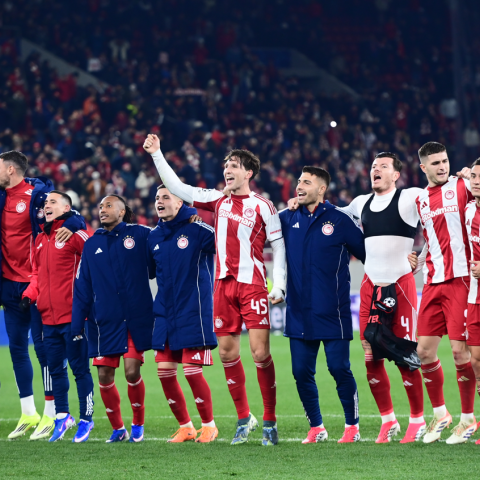 Οι παίκτες του Ολυμπιακού