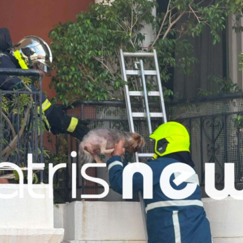 Πύργος: Φωτιά σε διαμέρισμα μετά από έκρηξη σε κλιματιστικό - Στο νοσοκομείο προληπτικά μια μητέρα με το παιδί της