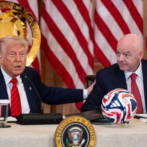 Τζιάνι Ινφαντίνο και Ντόναλντ Τραμπ