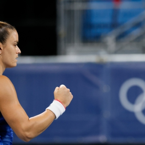 Ολυμπιακοί Αγώνες: Η Σάκκαρη διέλυσε την Κόβινιτς και συνεχίζει με αισιοδοξία