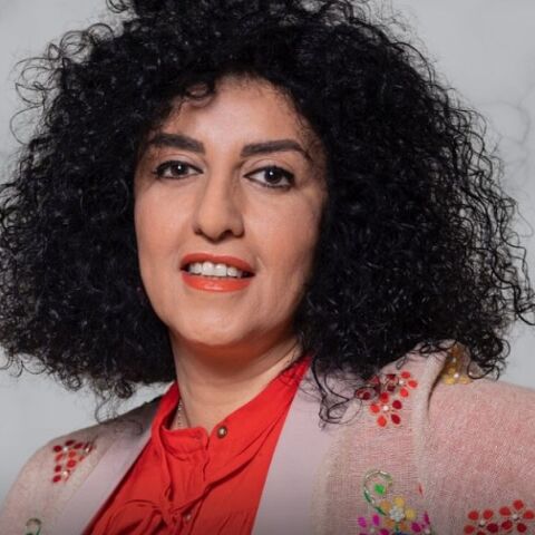 Η νομπελίστρια Ναργκίς Μοχαμαντί 